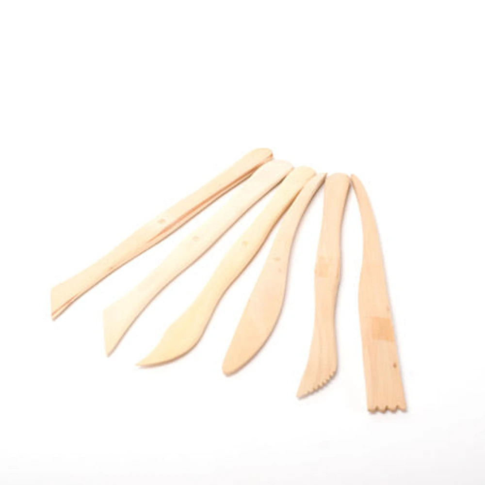 Wooden modelling tool 8 inches