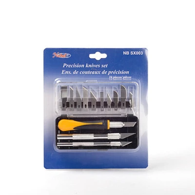 16 pieces precision knives set