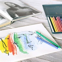 Ens. 24 crayons de couleur Polychromos