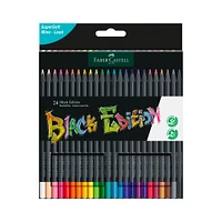 24-Pack Black Edition Coloured Pencils