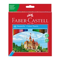 Ens. 48 crayons de couleur classiques