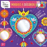 Miroirs à décorer - Cœurs porte-bonheur - French Ed