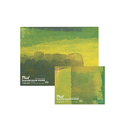 Fluid Watercolour Block - Hot-Pressed
