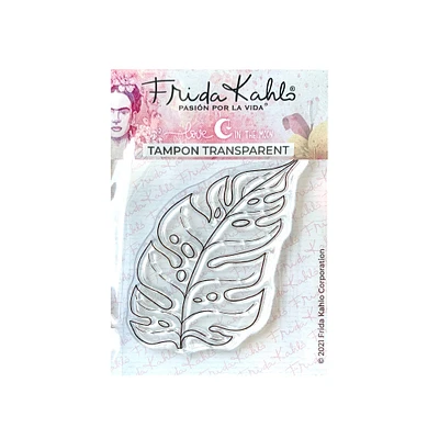 Tampon transparent - Feuilles tropicales 3, Frida Kahlo