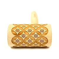 Mini Engraved Rolling Pin - Chinese Pattern