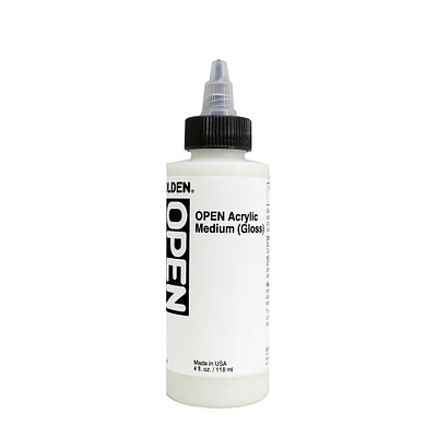 OPEN Acrylic Gloss Medium - 4 oz