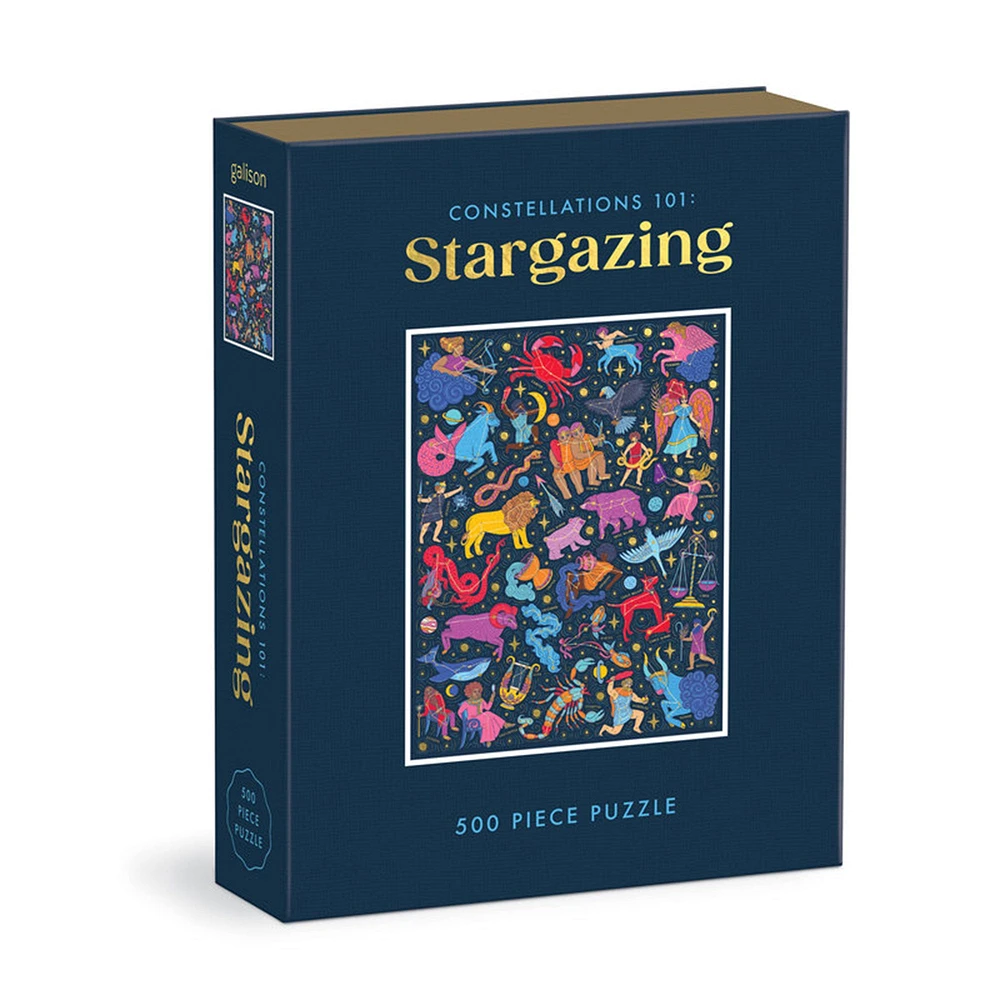 500-Piece Book Puzzle - "Stargazing"