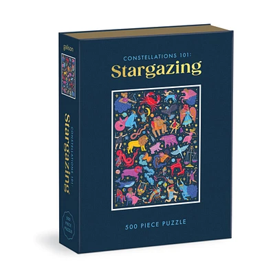 500-Piece Book Puzzle - "Stargazing"