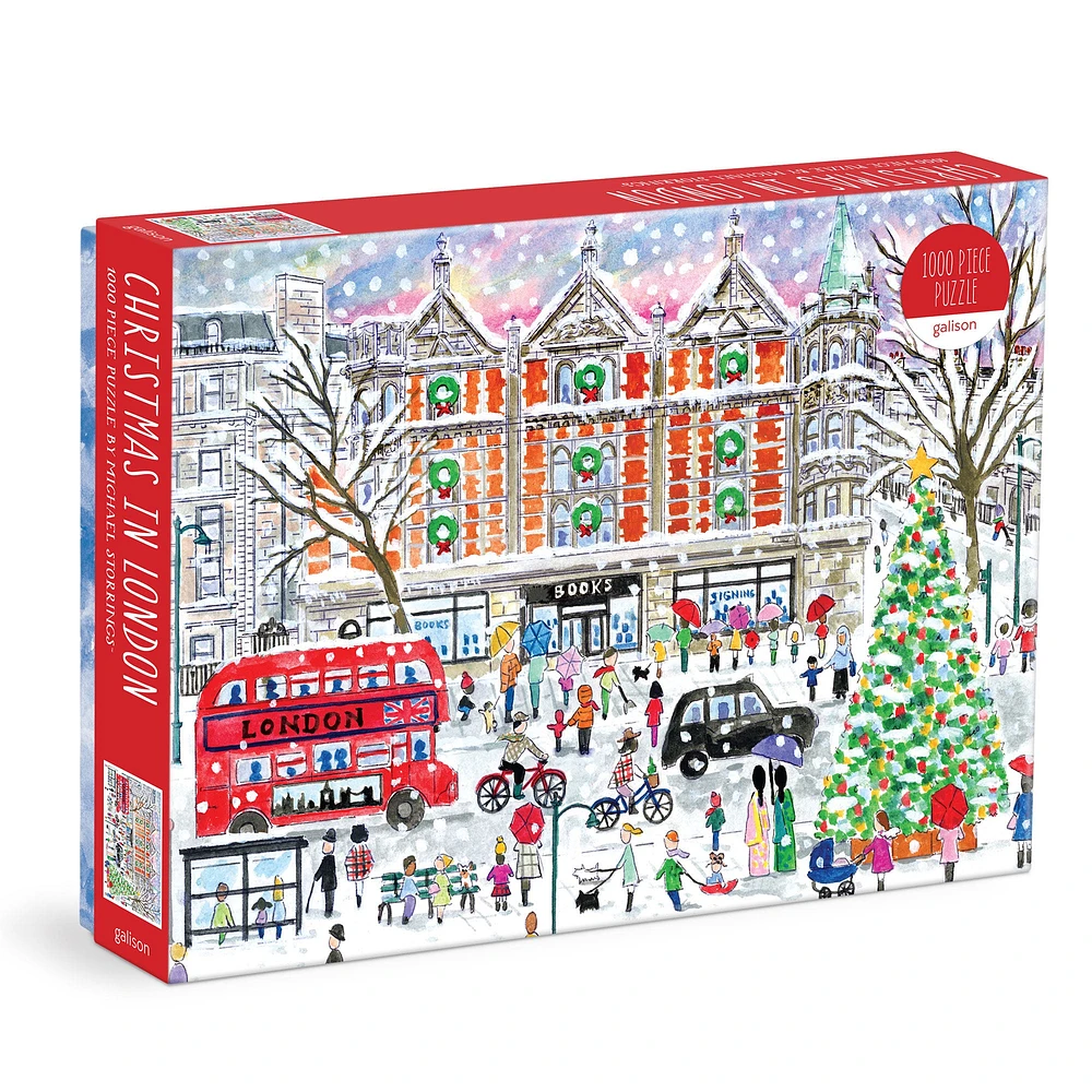 1,000-Piece Puzzle - "Christmas in London"