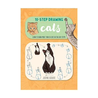 Ten-step drawing cats - éd. Anglaise