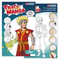 Gabarit Trace Manga - ninja