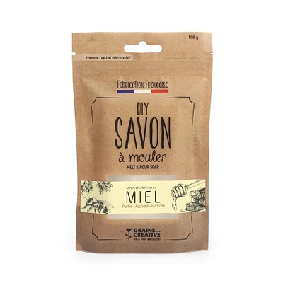 DIY savon à mouler - miel, 100 g