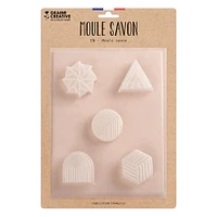 5-Pack Solid Cosmetic Moulds - Geometric Shapes