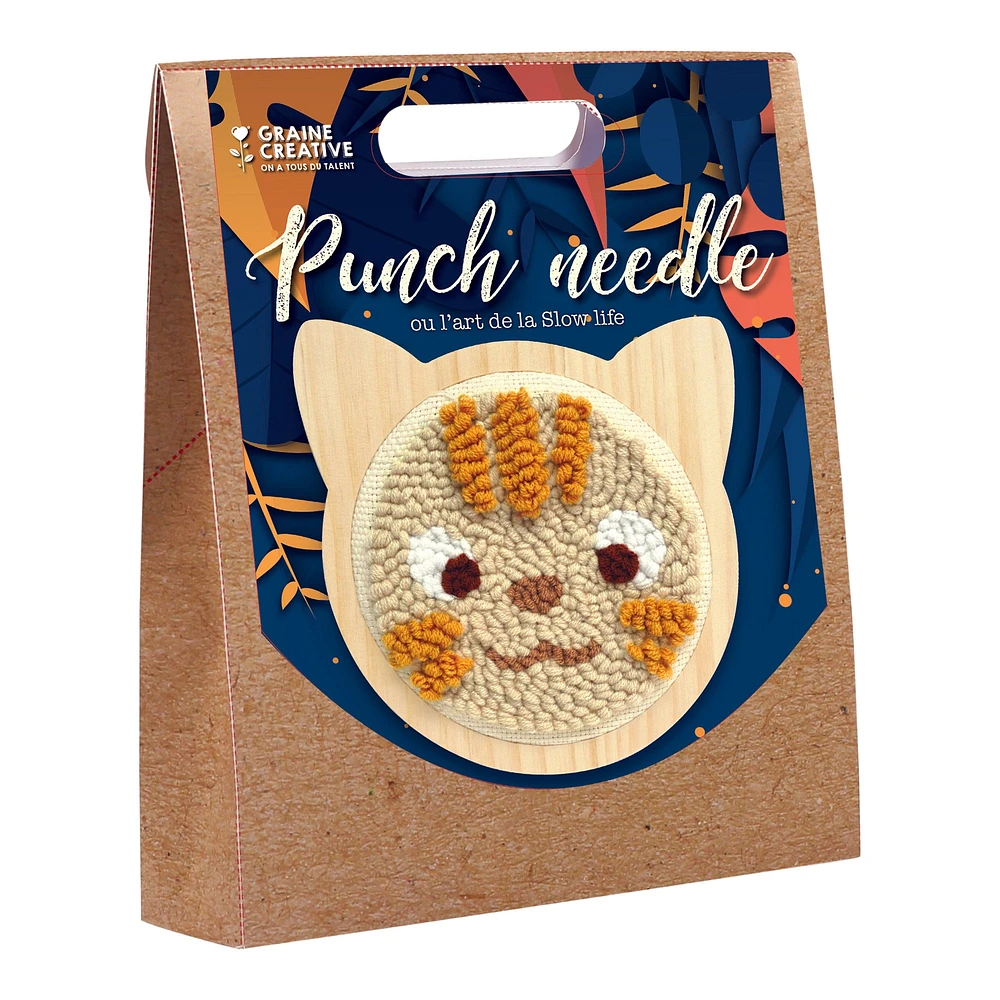 Kit punch needle - chat