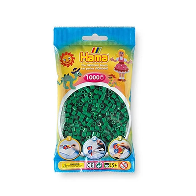 Paquet de 1000 perles Hama Midi – Vert