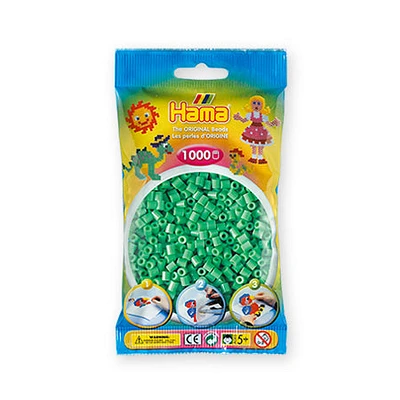 1,000-Pack Hama Midi Beads - Light Green