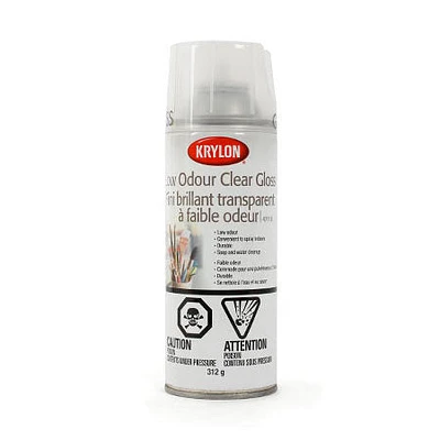 Krylon Latex Aerosol Varnish – Gloss