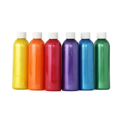 Gouachi Washable Tempera Set - Metallic, 6 x 4 oz