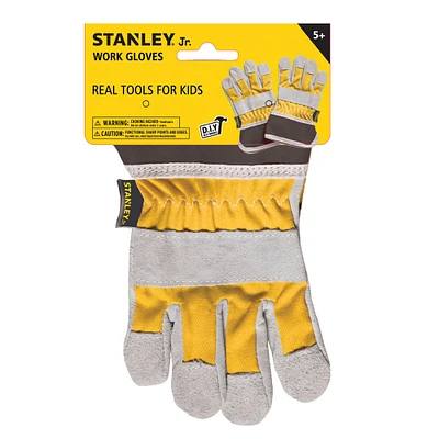 Kid-Sized Fabric Work Gloves