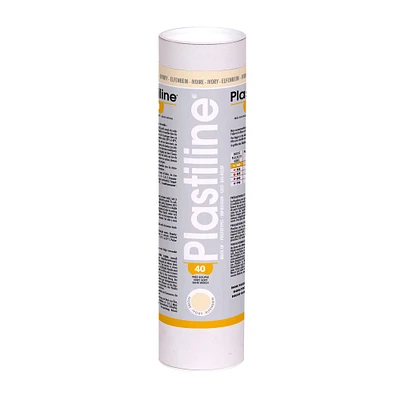 Plastiline dureté 40 - ivoire, 1 kg