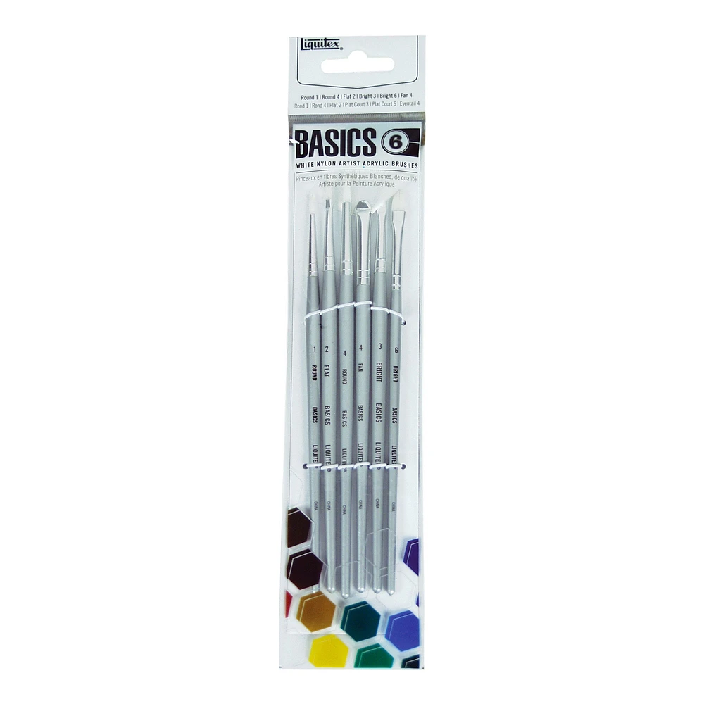 6-Pack Basics Brush Set