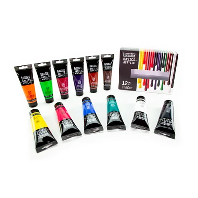 Basics Acrylic Set - 12 x 118 ml