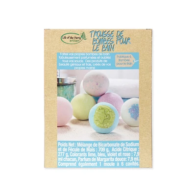 Home Bath Bombs Set