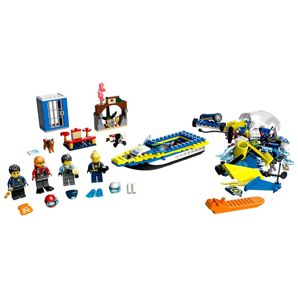 LEGO® City - Les missions d’enquête de la police aquatique