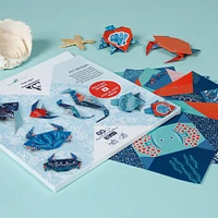 Patterned Origami Sheets - Marine Wildlife