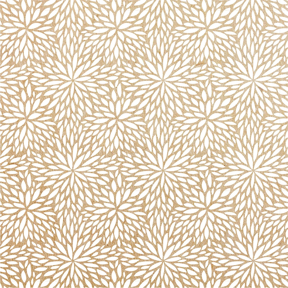 A4 Printer Paper Pad - Floral Kraft