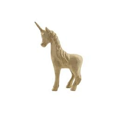 Licorne en papier mâché