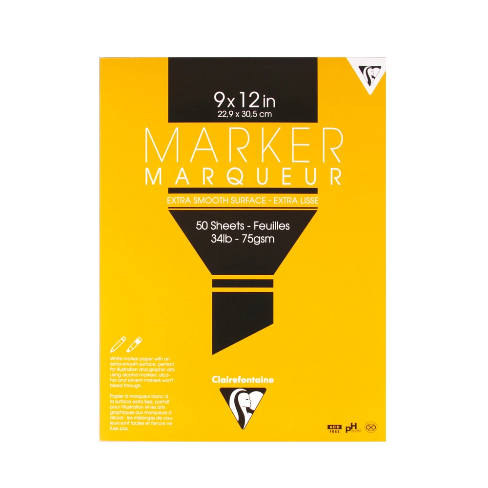 Bloc papier marqueur - 75 g        