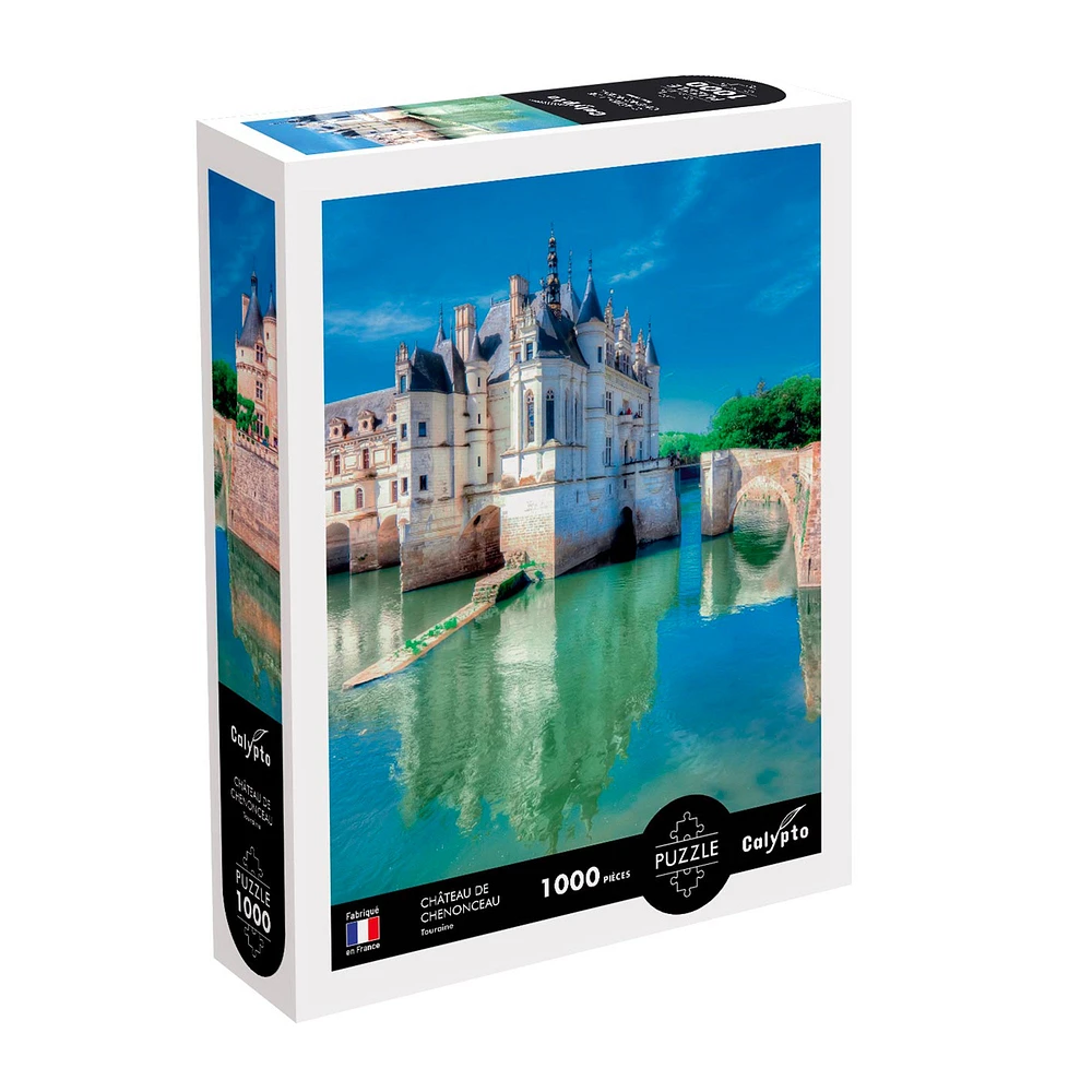 1,000-Piece Puzzle - "Chenonceau Castle, Touraine"