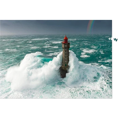 1,000-Piece Puzzle - "The Mare Lighthouse, Brittany"