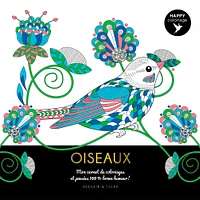 Happy coloriage : Oiseaux - French Ed.