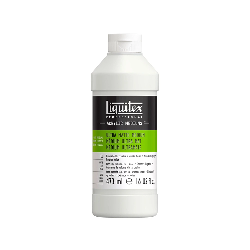 Ultra-Matte Fluid Medium - 16 oz