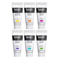 Heavy Body Acrylic Set - Vibrant Colours, 6 x 22 ml