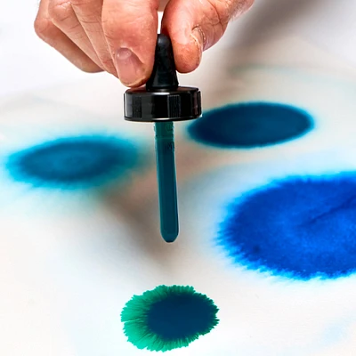 Acrylic Ink Set - Aqua Colours - 6 x 30 ml