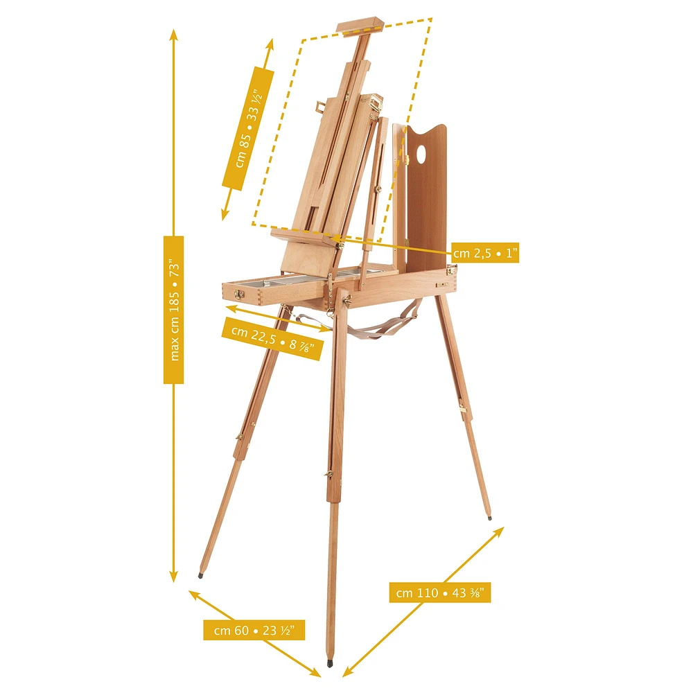 French easel M23