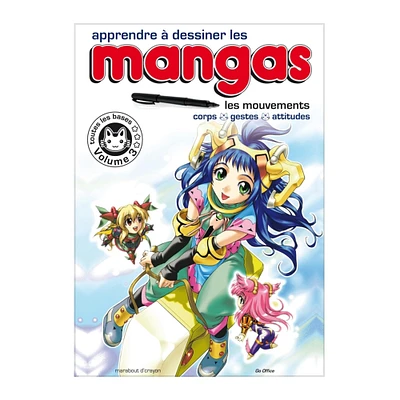 Apprendre à dessiner les mangas : Les mouvements, Volume 3