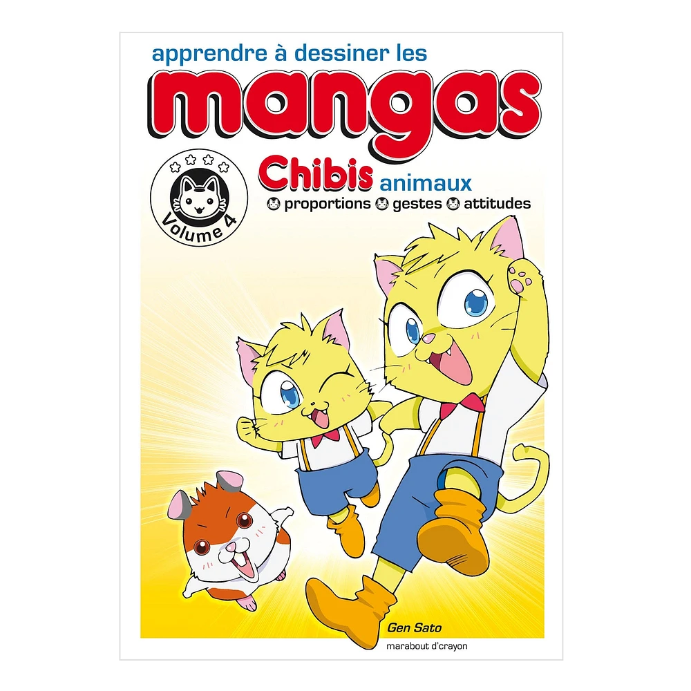 Apprendre à dessiner les mangas : Chibis animaux, Volume 4