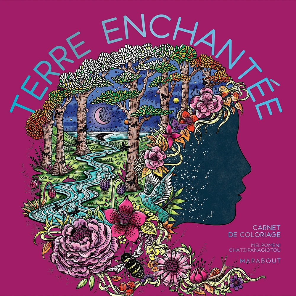 Carnet de coloriage : Terre enchantée - French Ed.