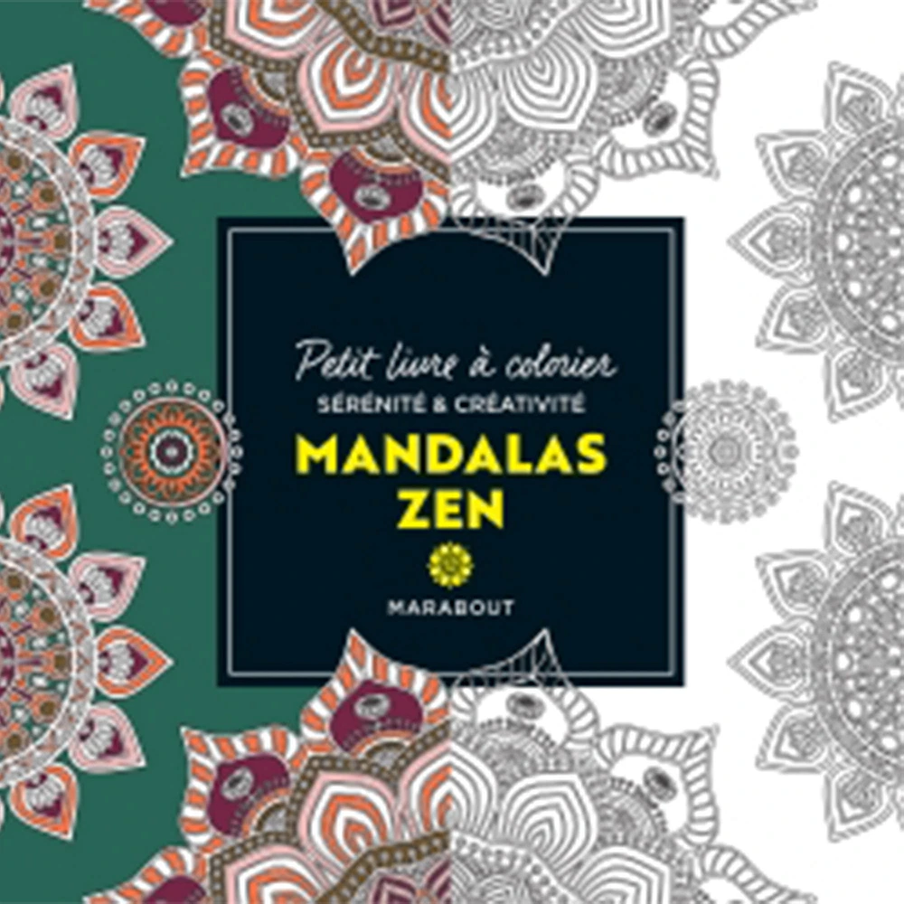 Petit livre à colorier : Mandalas zen - French Ed.