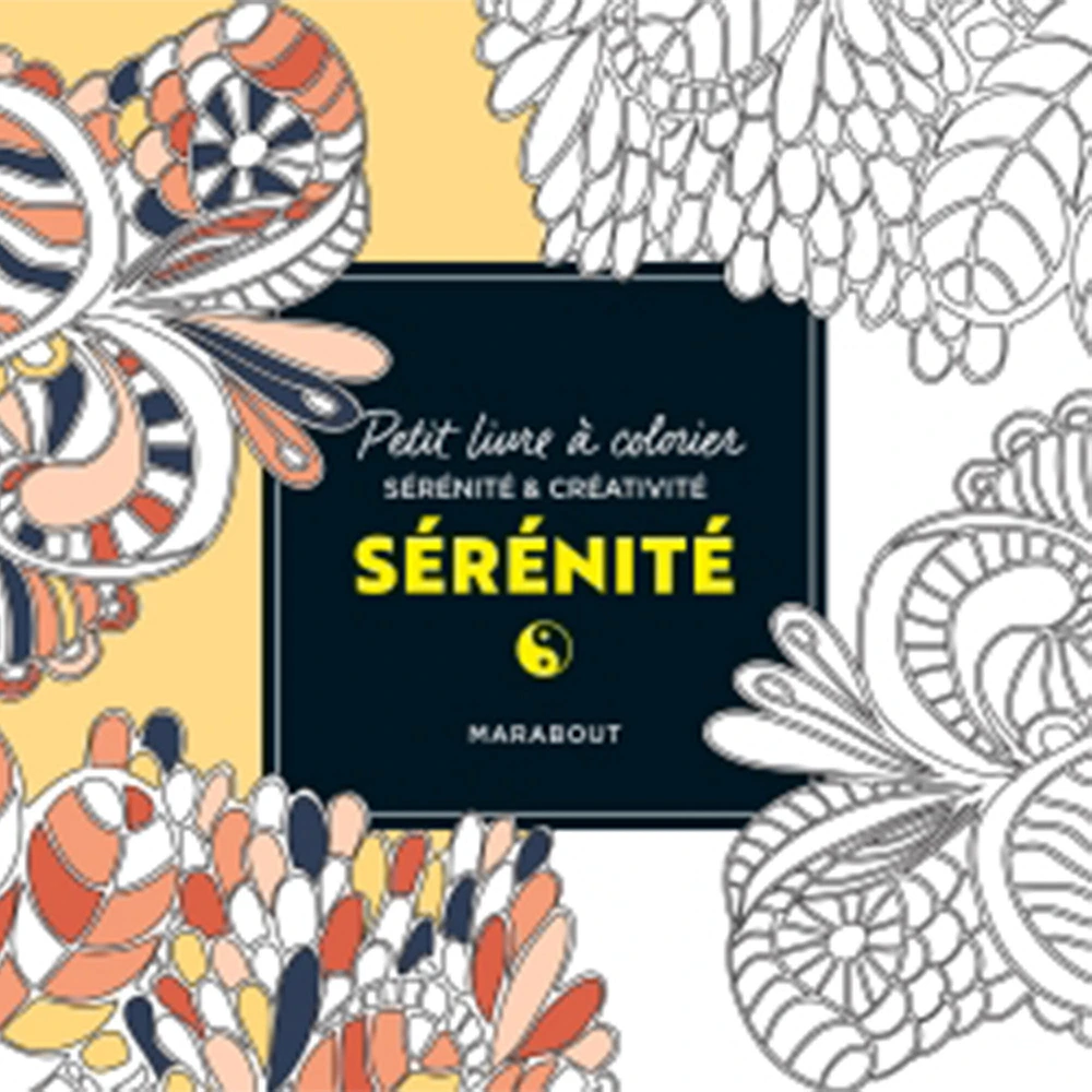 Petit livre à colorier : Sérénité - French Ed.