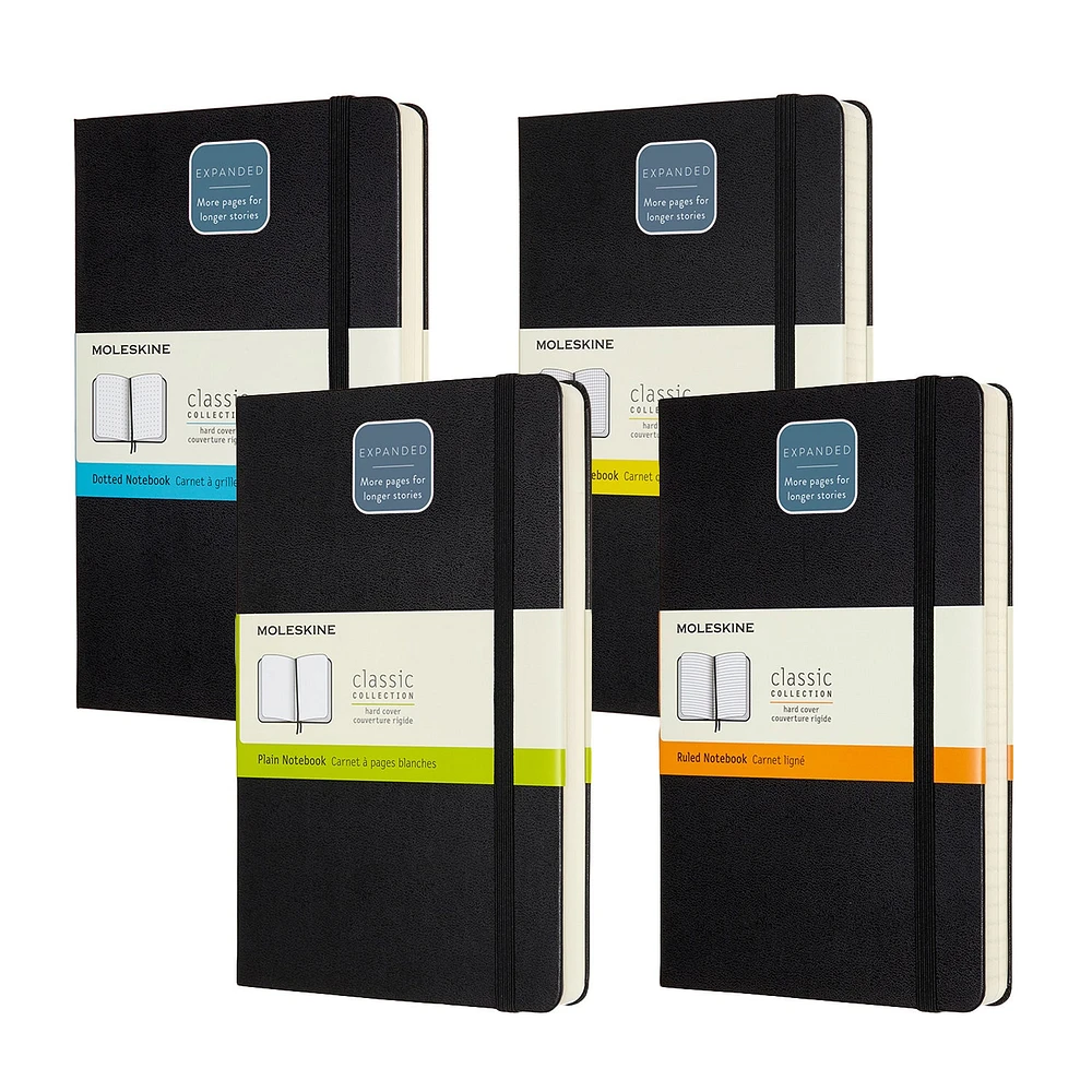 Expanded Classic Notebook - Hard Cover