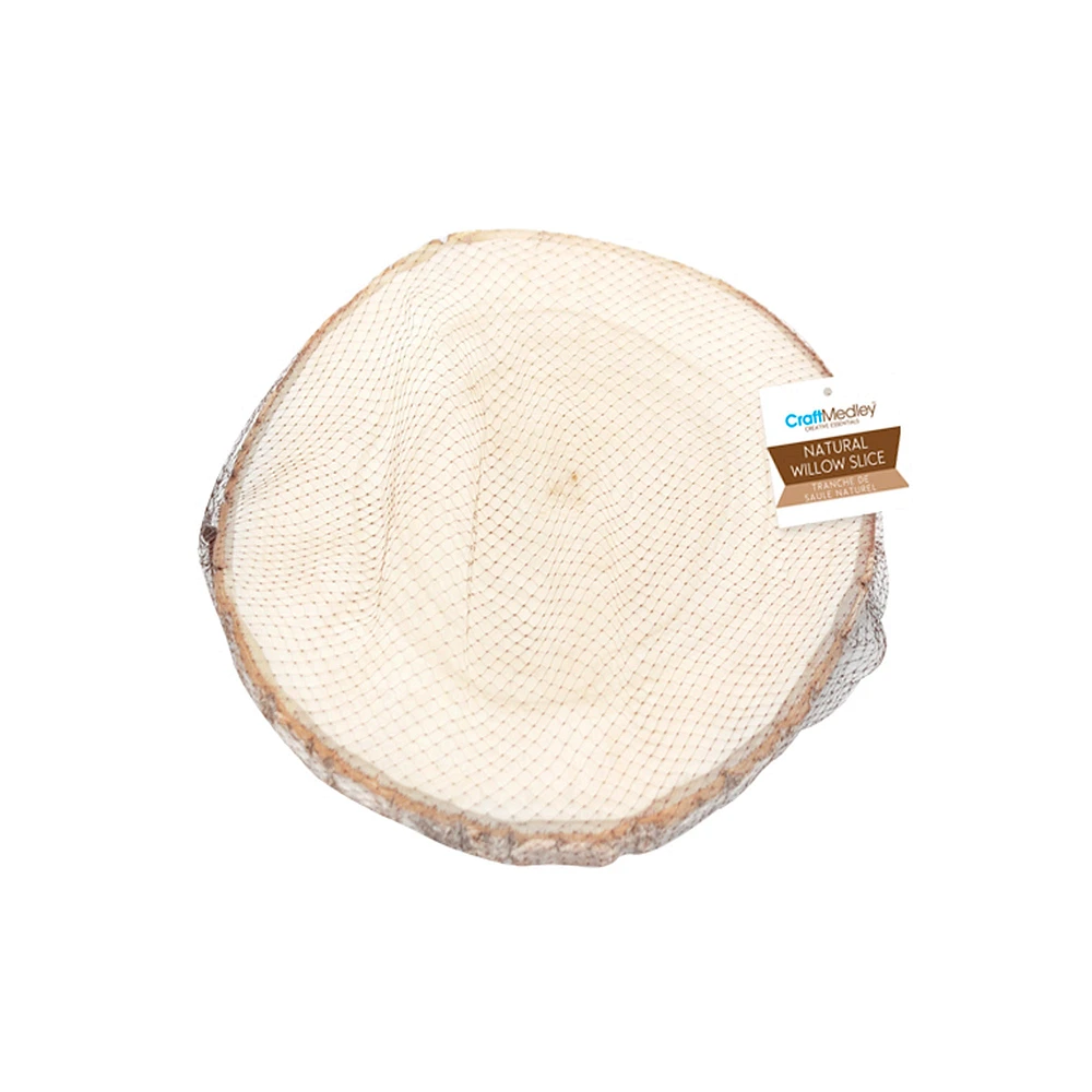 Natural Birch Slice - 23-25 cm