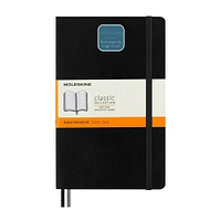 Large Classic Notebook - Black, Ruled, Soft Cover