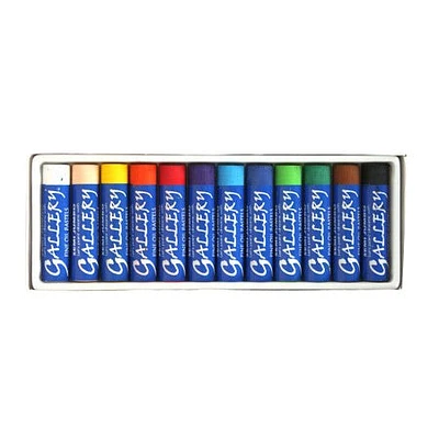 12-Pack Semi-Jumbo Artists' Oil Pastels