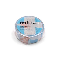 MT Washi Masking Tape - Tsugihagi, Blue/Pink