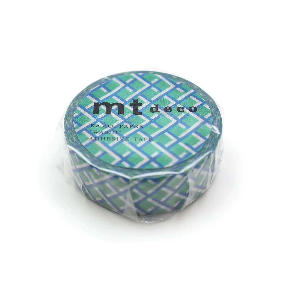 MT Washi Masking Tape - Mesh Green